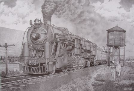 Boston and Maine class S-1b steam locomotive number 3020
